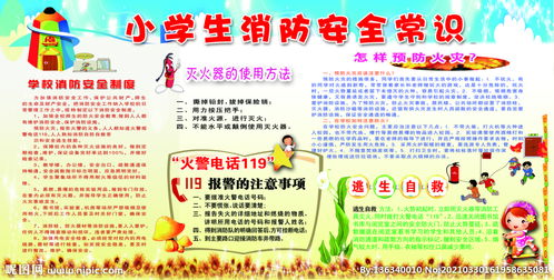 安全消防知識小學(xué)生宣傳語(yǔ)