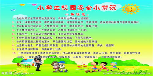 小學(xué)生校園安全教育知識內容