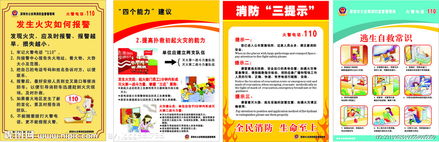 防火自救安全知識文字