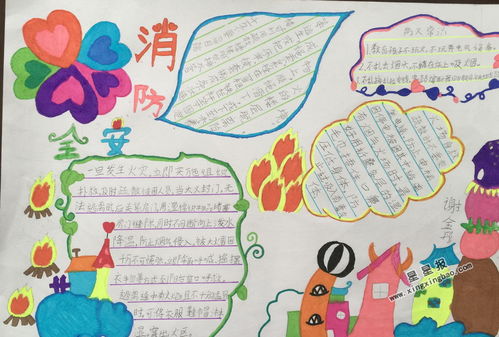 手抄報安全小知識內容里面的字