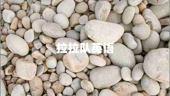 拉拉隊(duì)英語