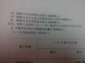 壞賬損失核算的會(huì )計科目