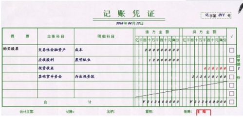 賣(mài)出股票會(huì )計科目