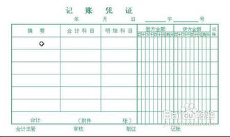 記賬,憑證,編制,會(huì )計科目