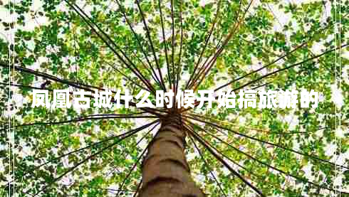 鳳凰古城什么時(shí)候開(kāi)始搞旅游的