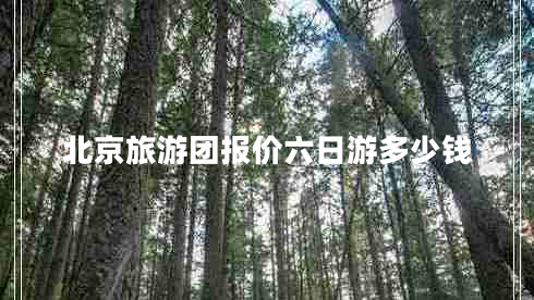 北京旅游團報價(jià)六日游多少錢(qián)