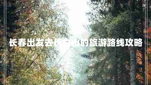 長(cháng)春出發(fā)去長(cháng)白山的旅游路線(xiàn)攻略