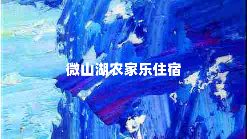 微山湖農家樂(lè )住宿
