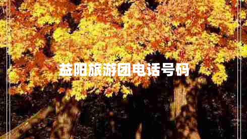 益陽(yáng)旅游團電話(huà)號碼