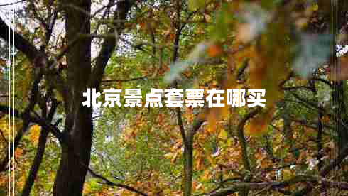 北京景點(diǎn)套票在哪買(mǎi)