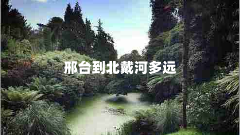 邢臺到北戴河多遠