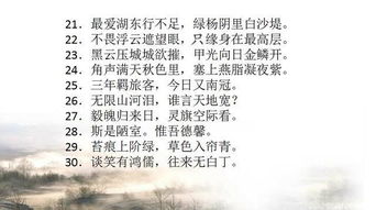 初中古詩(shī)句重點(diǎn)句子