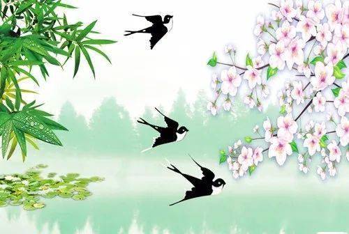 關(guān)于夏天燕子的詩(shī)句6