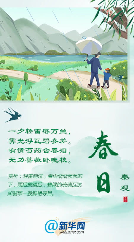 春雨的詩(shī)句古詩(shī)帶拼英