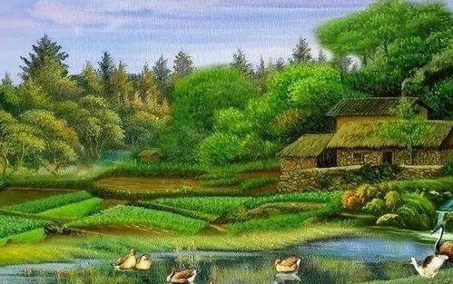 有關(guān)于田園風(fēng)景畫(huà)的詩(shī)句