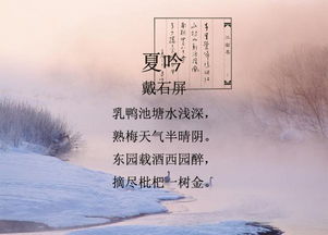 有關(guān)夏天天的詩(shī)句古詩(shī)