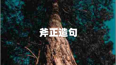 斧正造句