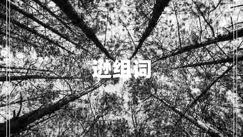 遜組詞