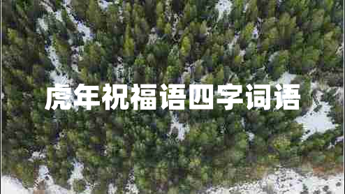 虎年祝福語(yǔ)四字詞語(yǔ)