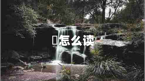 抔怎么讀