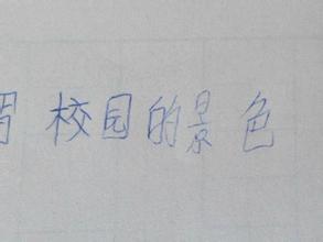 我愛(ài)我的校園350字的作文