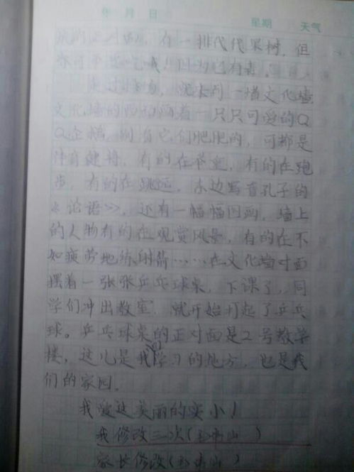 寫景,移步,作文,校園