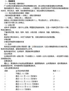 財稅務(wù)基礎知識點(diǎn)